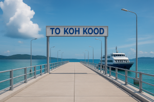 ท่าเรือใหม่เกาะกูด ช่วยลดเวลาการเดินทางกว่า 30%